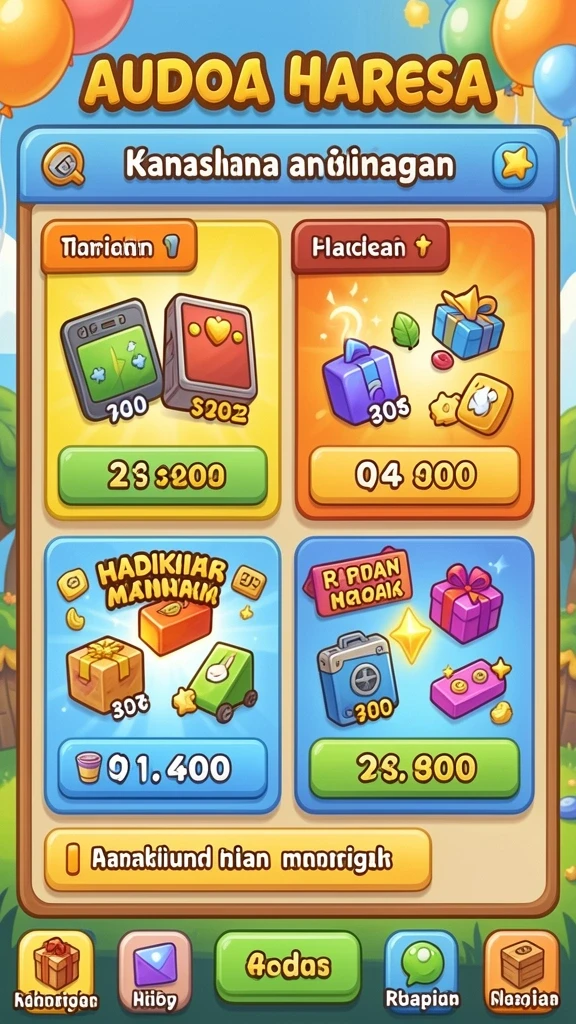 migaspin - Mode permainan yang berbeda untuk setiap tingkat kesulitan.
