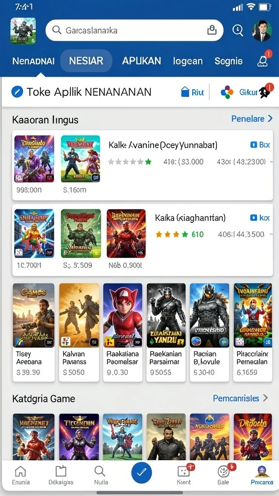 vegas969 - Screenshot fitur sosial yang memungkinkan interaksi antar pemain.